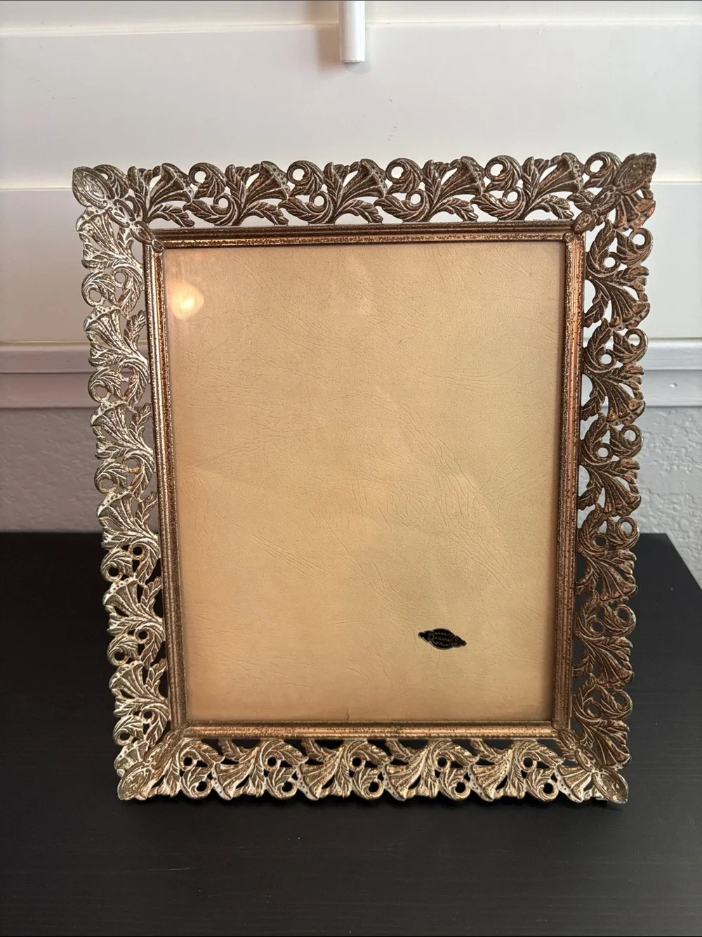 Vintage Frame Hollywood Regency Metallic Gold Molded